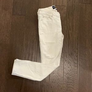 White Lucky Skinny Jeans
